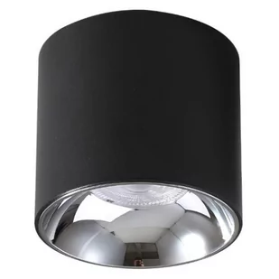 Abigali LAMPA sufitowa VAIOLETT DL10C-NW Abigali okrągła OPRAWA metalowa LD 10W 4000K downlight czarny DL10C-NW - Lampy sufitowe - miniaturka - grafika 1
