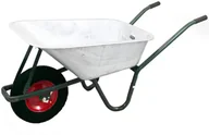 Taczki - Taczka Ogrodowa Z Czarnym Kołem PU Do 250kg 100l - miniaturka - grafika 1