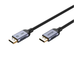 Unitek DisplayPort 2.1 16K 60Hz 1,5m - Złącza, przejściówki, adaptery - miniaturka - grafika 1