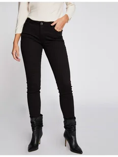 Morgan Jeansy 191-PETRA Czarny Skinny Fit - Spodnie damskie - miniaturka - grafika 1