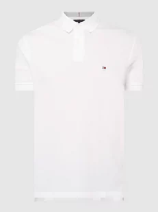 Koszulka polo o kroju regular fit z piki - Koszulki męskie - miniaturka - grafika 1