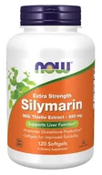 Układ pokarmowy - NOW FOODS NOW FOODS Silymarin Milk Thistle Extract Extra Strength 120 Softgels - miniaturka - grafika 1