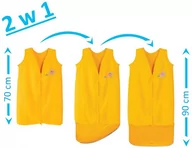 Śpiworki dla dzieci - Śpiworek Dzieciecy Welurowy Longi Turkusowy Długi 70+20 Cm - miniaturka - grafika 1