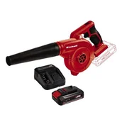 Dmuchawy i odkurzacze do liści - Dmuchawa do liści EINHELL TE-CB 18/180 Li-Solo + Akumulator EINHELL 4512097 2.5 Ah 18V + Ładowarka - miniaturka - grafika 1