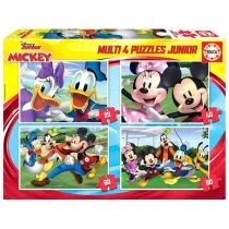 G3 Puzzle 20+40+60+80 Myszka Miki i przyjaciele Nowa - Puzzle - miniaturka - grafika 1