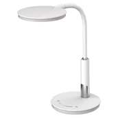 Lampy stojące - Biała nowoczesna lampka biurkowa dotykowa LED - 12X A511 D9-S30 - miniaturka - grafika 1