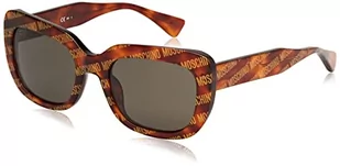MOSCHINO MOS132/S, okulary, Havana Pattern, 53 damskie, Havana Pattern, 53 - Okulary przeciwsłoneczne - miniaturka - grafika 1
