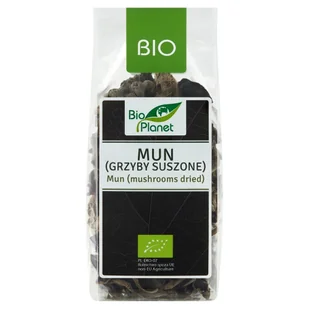 Bio Planet GRZYBY MUN SUSZONE BIO 50G - - Zdrowa żywność - miniaturka - grafika 1