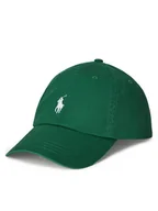 Czapki i chusty sportowe męskie - Polo Ralph Lauren Czapka z daszkiem 710667709149 Zielony - miniaturka - grafika 1