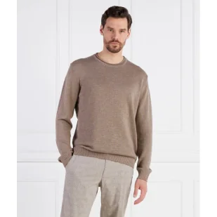Joop! Sweter Mendor | Regular Fit | z dodatkiem lnu - Swetry męskie - miniaturka - grafika 1