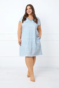 Koszula damska krótki rękaw Flota - Italian Fashion - Piżamy damskie - miniaturka - grafika 1