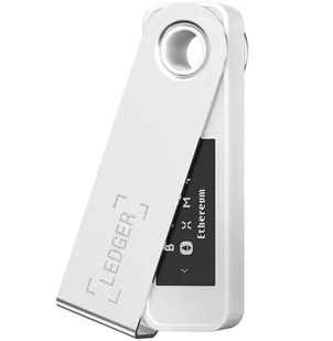 Ledger Nano S Plus Biały, Portfel Dla Kryptowalut Bitcoin Ethereum - Kable - miniaturka - grafika 1