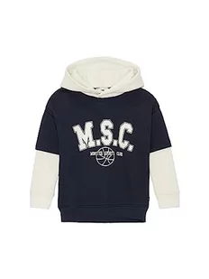 TOM TAILOR Chłopięca bluza z kapturem z nadrukiem, 10668-sky Captain Blue, 116-122 - Bluzy dla chłopców - miniaturka - grafika 1