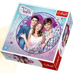 Trefl Puzzle 300 okrągłe Violetta i przyjaciele - Puzzle - miniaturka - grafika 2