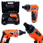 Wiertarko-wkrętarki akumulatorowe - KRAFT&DELE Wiertarko-Wkrętarka Aku KD1577 Led+Walizka Bity - miniaturka - grafika 1