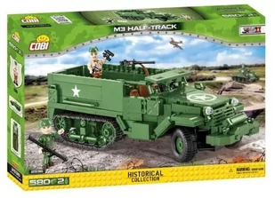 Cobi 2536 Historical Collection WWII M3 HALF-TRACK 580 klocków - Klocki - miniaturka - grafika 2
