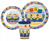Zestawy naczyń dla dzieci - minionki zestaw śniadaniowy miska kubek 260 - miniaturka - grafika 1