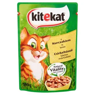 Kitekat Kurczak Saszetka 100g - Mokra karma dla kotów - miniaturka - grafika 3