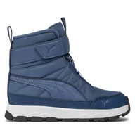 Buty dla chłopców - Śniegowce Puma Evolve Boot AC+ PS 392645 02 Niebieski - miniaturka - grafika 1