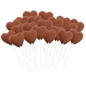 Czekolada - Lizak SERCE mleczny - Zestaw 20 x 13 g E.Wedel - miniaturka - grafika 1