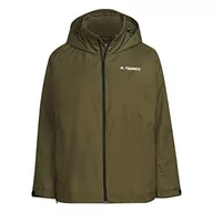 Kurtki damskie - adidas W MT RR JKT Plus kurtka damska, Olifoc, 4XL - miniaturka - grafika 1