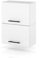 Szafki kuchenne - szafka kuchenna wisząca klapowa modułowa nowoczesna 50cm spremium biały mat - miniaturka - grafika 1