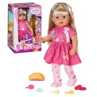 Lalki dla dziewczynek - Baby Born Lalka Interaktywna Sarah + Akcesoria Do Stylizacji Włosów 36cm - miniaturka - grafika 1