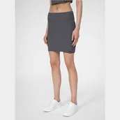 Sukienki - Spódnica 4F 4FSS23TSKIF007 22S grafitowy XS - miniaturka - grafika 1