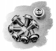 Śruby i nakrętki - M4x8 ŚRUBA DO OWIEWEK KOŁNIERZOWA NIERDZEWNA 7380F TORX (25) - miniaturka - grafika 1