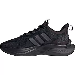 adidas Alphabounce +, Trampki damskie, Core Black/Carbon/Gold Met, 37 1/3 EU, Core Black Carbon Gold Met, 37.5 EU - Trampki damskie - miniaturka - grafika 1