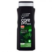 Szampony dla mężczyzn - Luksja Luksja Care Pro Men Sensitive żel pod prysznic 2w1 z Aloesem i Prowitaminą B5 - 500 ml - miniaturka - grafika 1
