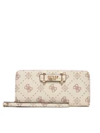 Portfele - Guess Duży Portfel Damski Silia Slg SWGP98 90146 Écru - miniaturka - grafika 1