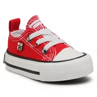 Trampki damskie - Big Star Trampki HH374196 Red - miniaturka - grafika 1