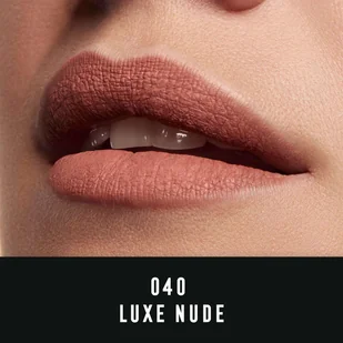Max Factor Lipfinity Velvet Matte matowa szminka odcień 040 Luxe Nude 4 ml - Szminki - miniaturka - grafika 5