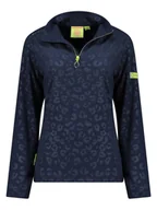 Bluzy damskie - Geographical Norway Bluza polarowa w kolorze granatowym - miniaturka - grafika 1