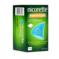 Rzucanie palenia - McNeil Nicorette FreshFruit 2mg 105 szt. - miniaturka - grafika 1
