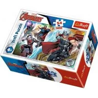Puzzle - Trefl Puzzle 54 mini Bohaterowie The Avengers 4 - miniaturka - grafika 1