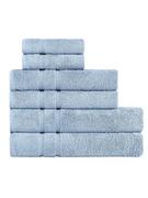 Ręczniki - Zestaw 6 ręczników frotte Gama Royal Blue Karna Home - miniaturka - grafika 1