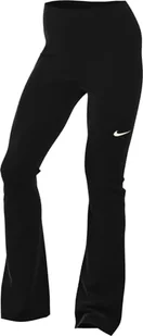 Nike Spodnie damskie W Nk Sw Chill Knit Tight, Black/Sail, FQ2113-010, XS - Spodnie rowerowe - miniaturka - grafika 1