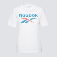 Koszulki i topy damskie - REEBOK T SHIRT IDENTITY BIG LOGO TEE - miniaturka - grafika 1