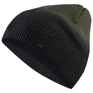 HEAD Męska czapka beanie SUPERSHAPE, tymianek, czarny, jeden rozmiar, Tymianek/czarny, Rozmiar uniwersalny - Czapki damskie - miniaturka - grafika 1