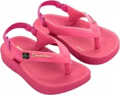 Buty dla dziewczynek - Ipanema Dziecięce Sandałki Różowe Z Logo 23/24 Ż9L - miniaturka - grafika 1