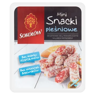 Mini snack salami pleśniowe 100 g Salami z Dębicy - Pasztet i przetwory mięsne Mini snack salami pleśniowe 100 g Salami z Dębicy - Pasztet i przetwory mięsne - miniaturka - grafika 1