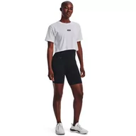 Spodnie sportowe damskie - Damskie kolarki treningowe Under Armour Motion Bike Short - czarne - UNDER ARMOUR - miniaturka - grafika 1