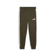 Spodenki męskie - PUMA Męskie spodnie dresowe Power Colorblock Fl Cl dzianinowe spodnie - miniaturka - grafika 1