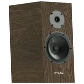 Głośniki i kolumny - Pylon Audio Diamond Monitor 18 – Kolumna podstawkowa Dąb Olejowosk Charcoal - miniaturka - grafika 1