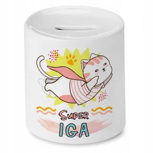 Skarbonka 330 ml Dla Igi Córki Dziecka Prezent z Nadrukiem ze Zdjęciem + Opakowanie na prezent (wzór 01) - Skarbonki Skarbonka 330 ml Dla Igi Córki Dziecka Prezent z Nadrukiem ze Zdjęciem + Opakowanie na prezent (wzór 01) - Skarbonki - miniaturka - grafika 1