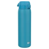 Shakery i bidony sportowe - Duża Stalowa Butelka Bidon Na Wodę Ion8 1L Niebieska - miniaturka - grafika 1