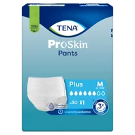 Bielizna lecznicza - Tena Pants ProSkin, majtki chłonne, rozmiar M, 80-110 cm, Plus, 30 sztuk - miniaturka - grafika 1