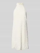 Sukienki - Sukienka koktajlowa o długości do kolan z cekinowym obszyciem model ‘MIRA’ - miniaturka - grafika 1